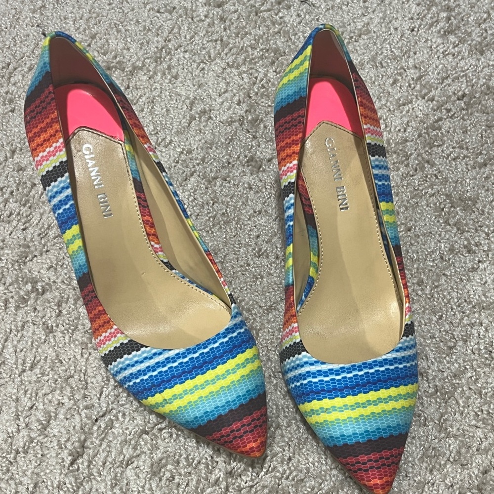 Gianni Bini Rainbow Pumps